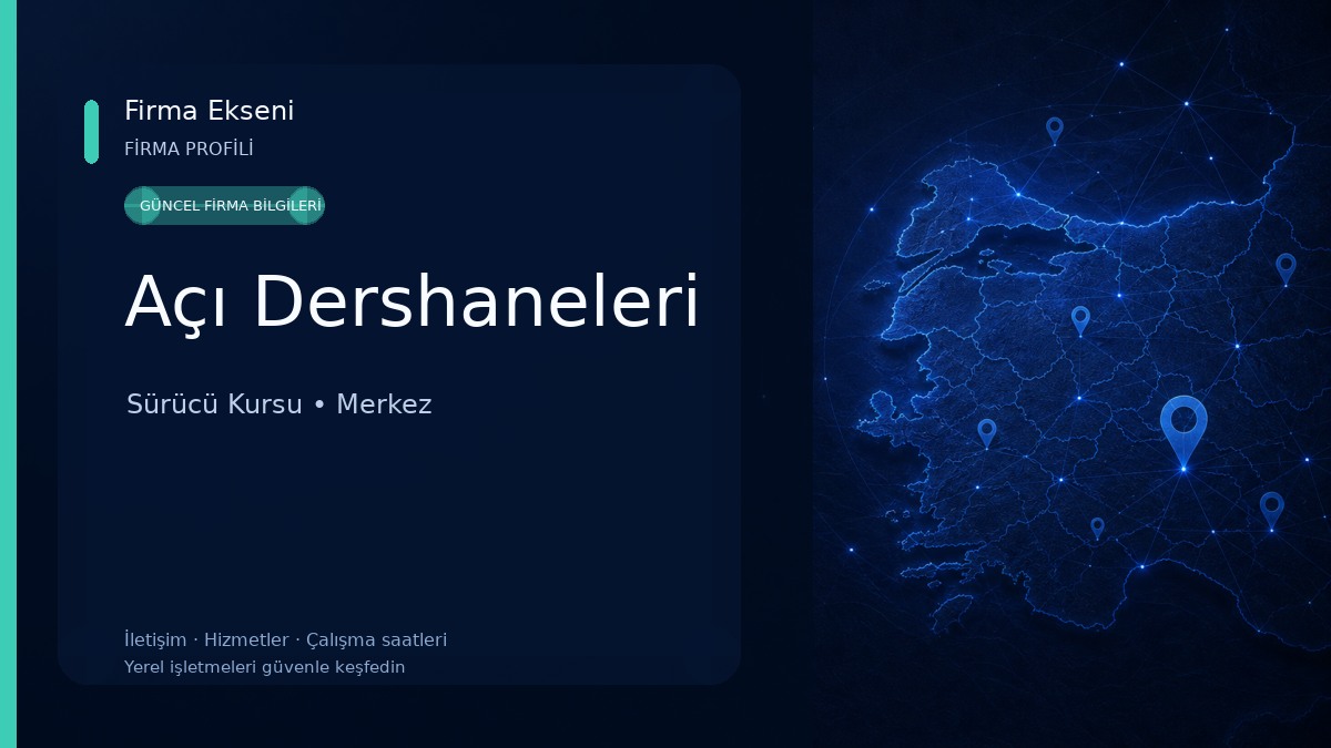 Açı Dershaneleri