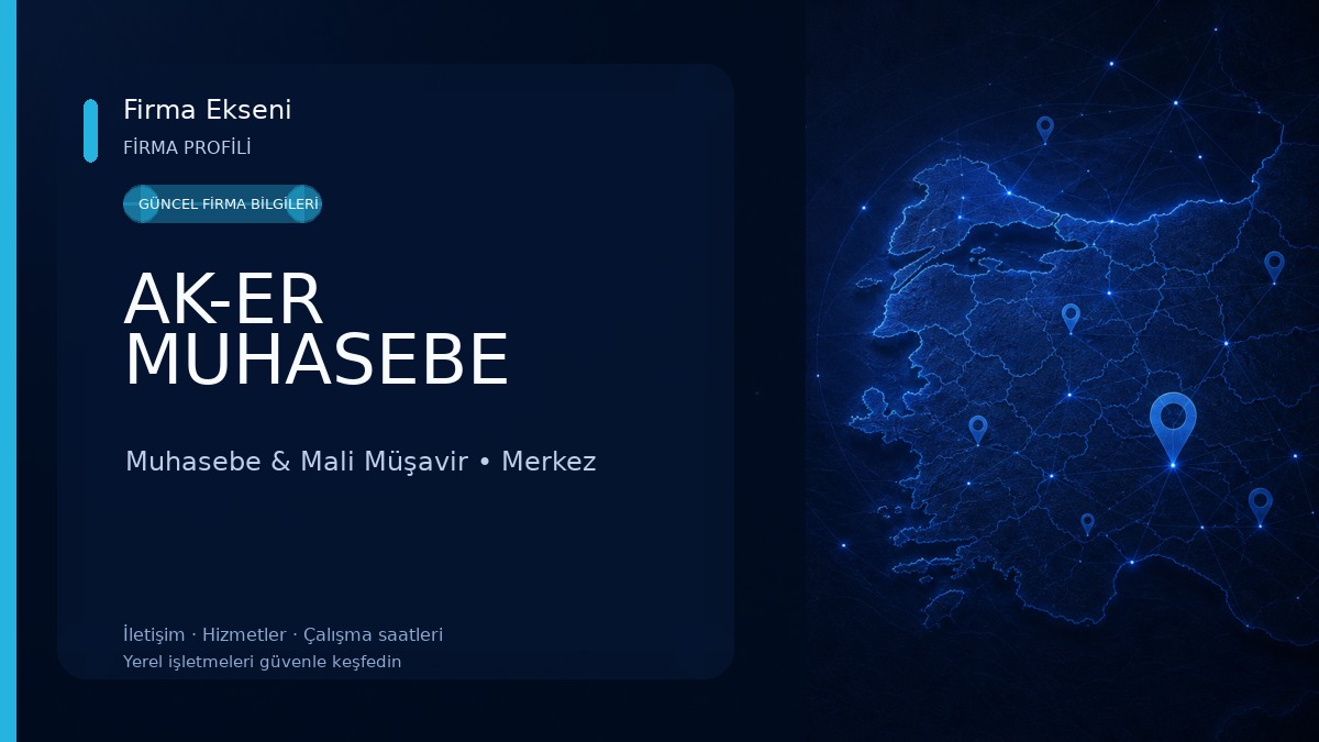 AK-ER MUHASEBE
