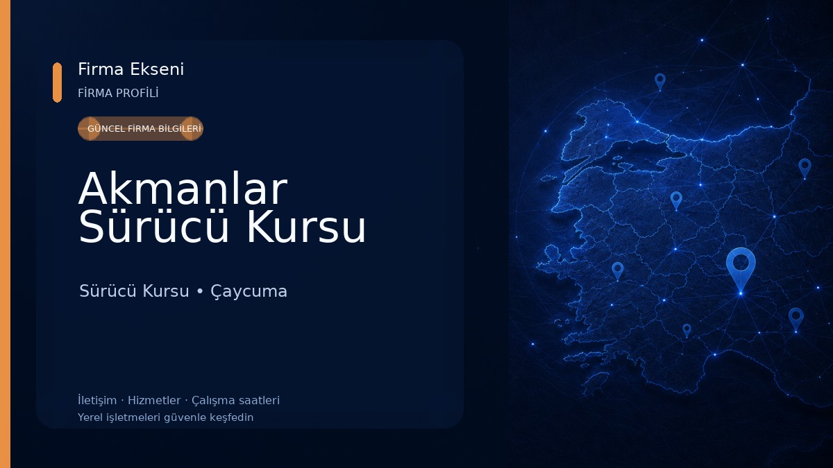 Akmanlar Sürücü Kursu Sürücü Kursu
