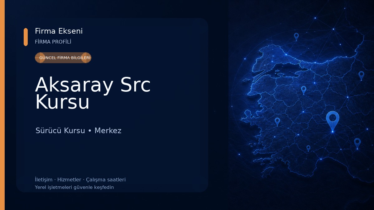 Aksaray Src Kursu 