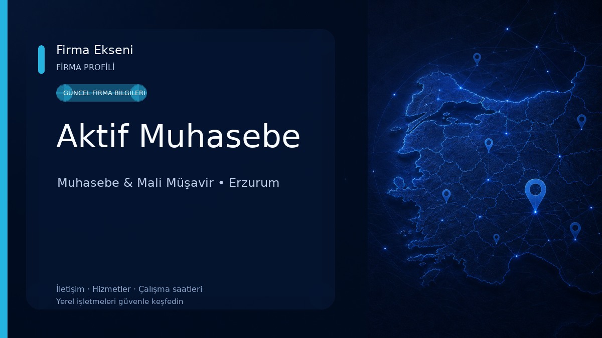 Aktif Muhasebe