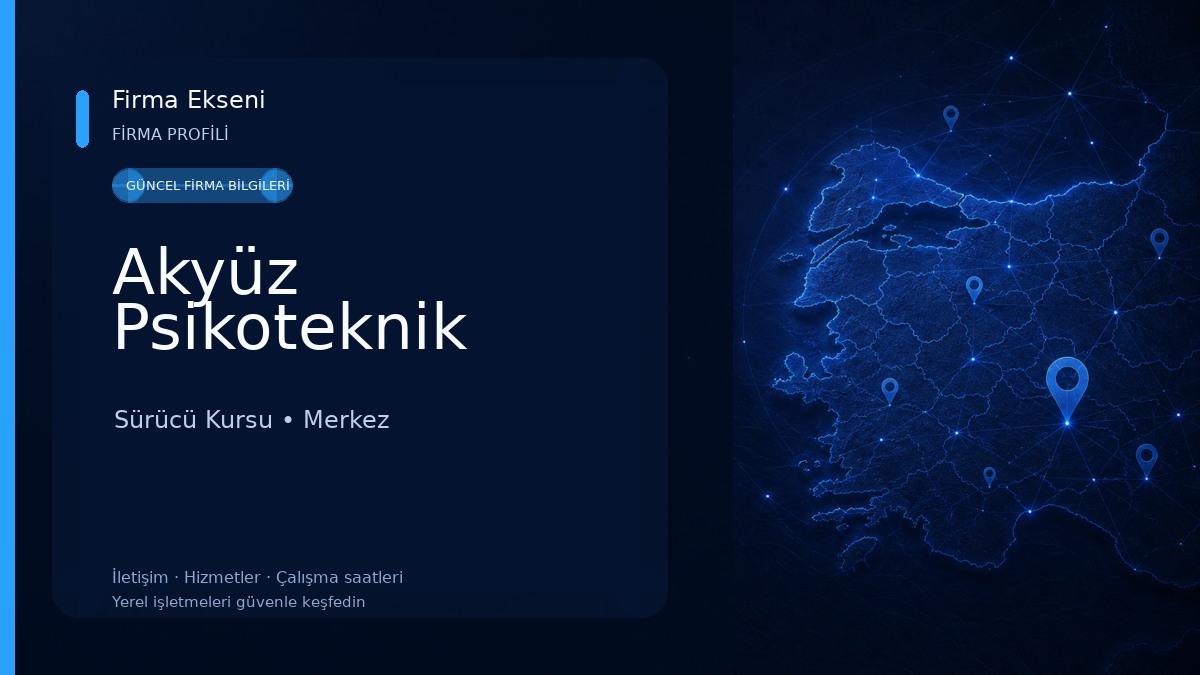 Akyüz Psikoteknik 