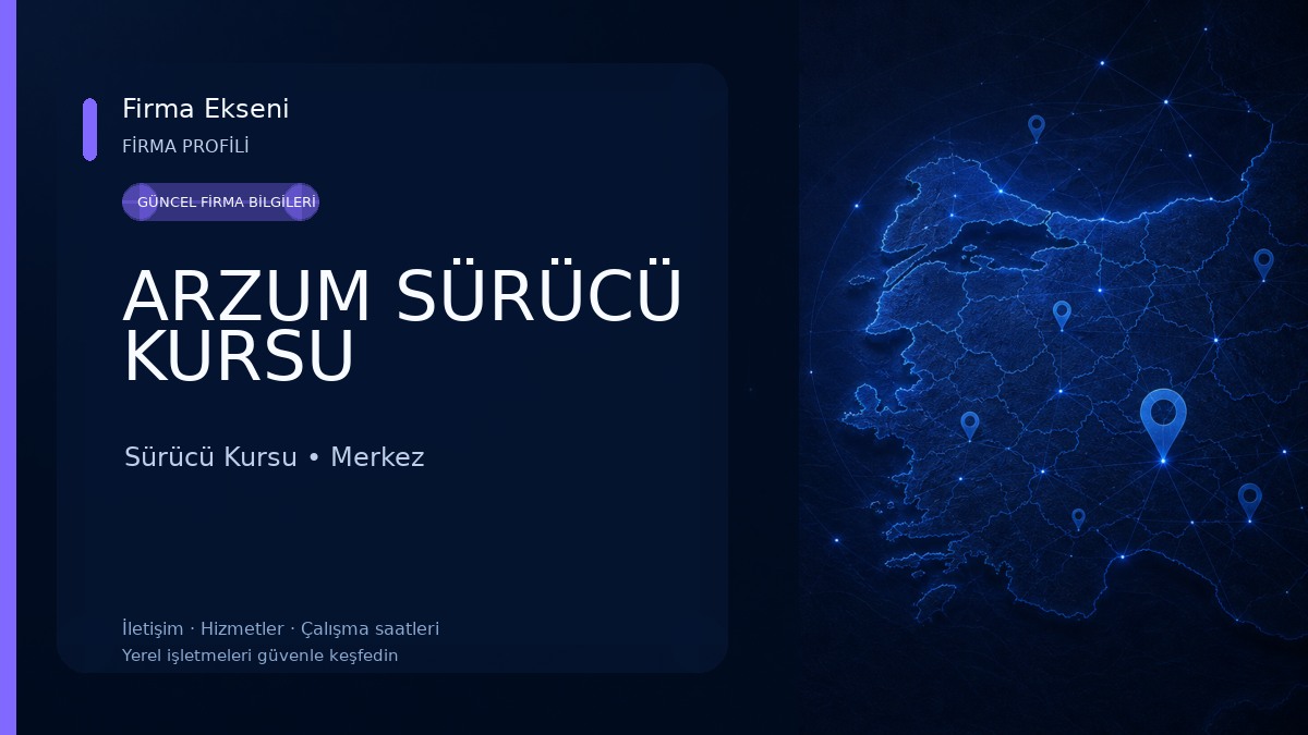ARZUM SÜRÜCÜ KURSU 
