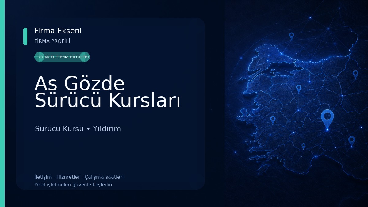 As Gözde Sürücü Kursları Sürücü Kursu