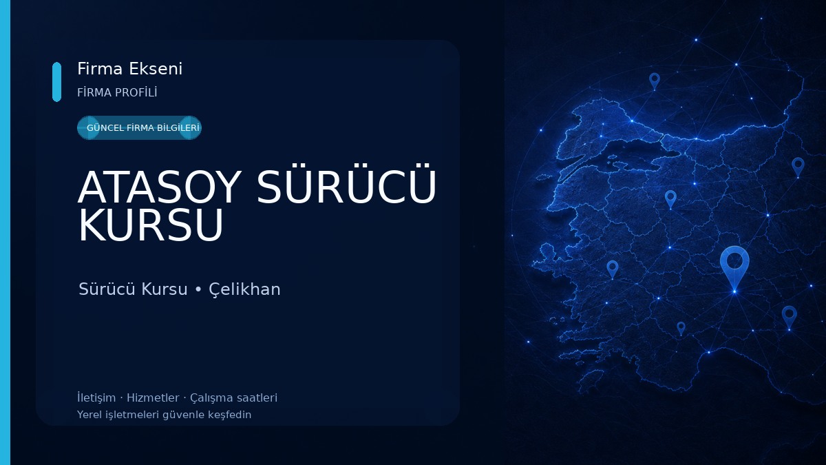 ATASOY SÜRÜCÜ KURSU Sürücü Kursu