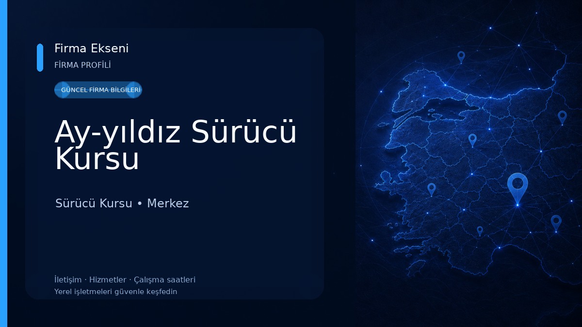 Ay-yıldız Sürücü Kursu Sürücü Kursu