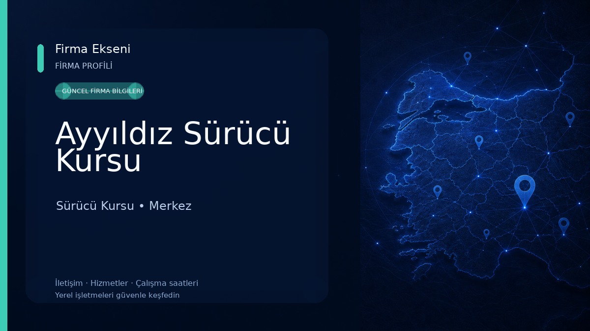 Ayyıldız Sürücü Kursu Sürücü Kursu