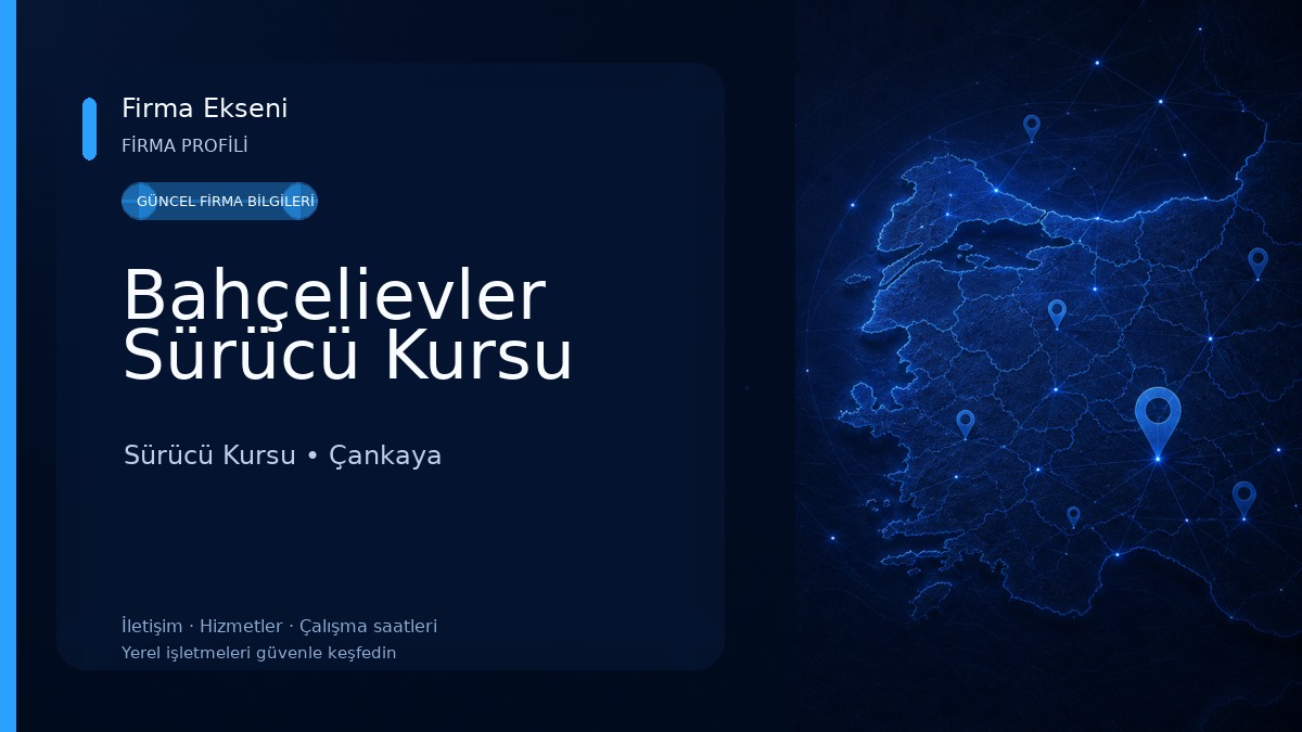 Bahçelievler Sürücü Kursu