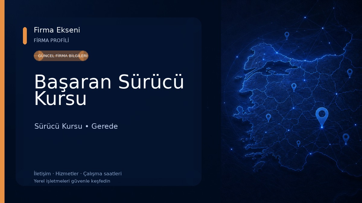 Başaran Sürücü Kursu Sürücü Kursu