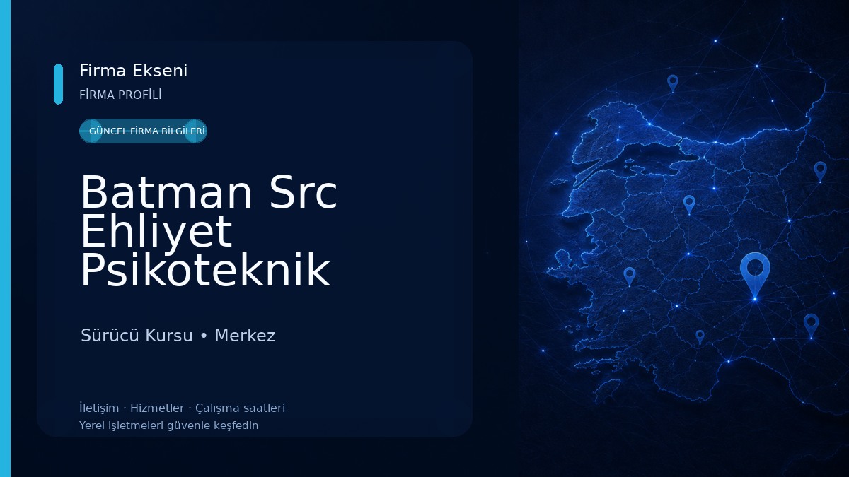 Batman Src Ehliyet Psikoteknik