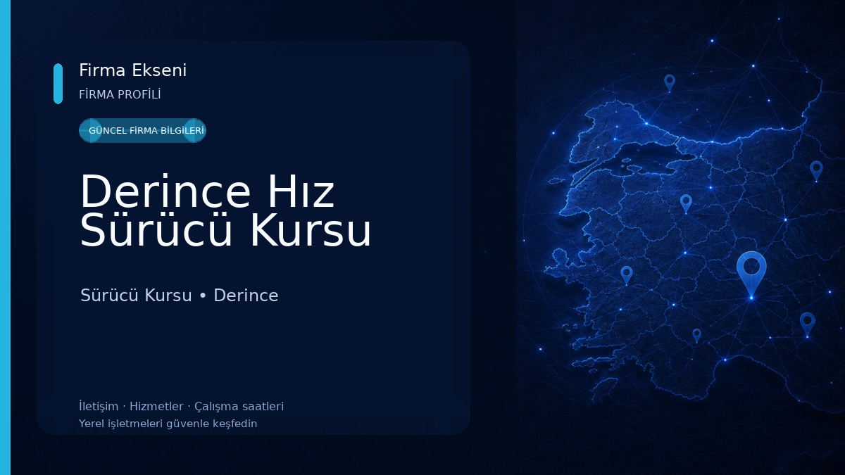 Derince Hız Sürücü Kursu Sürücü Kursu