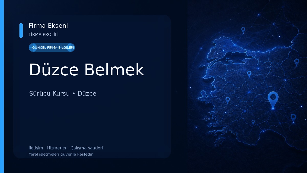 Düzce Belmek
