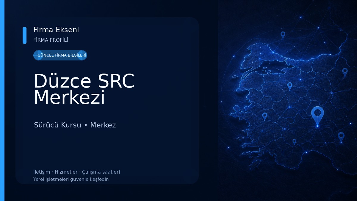 Düzce SRC Merkezi Sürücü Kursu