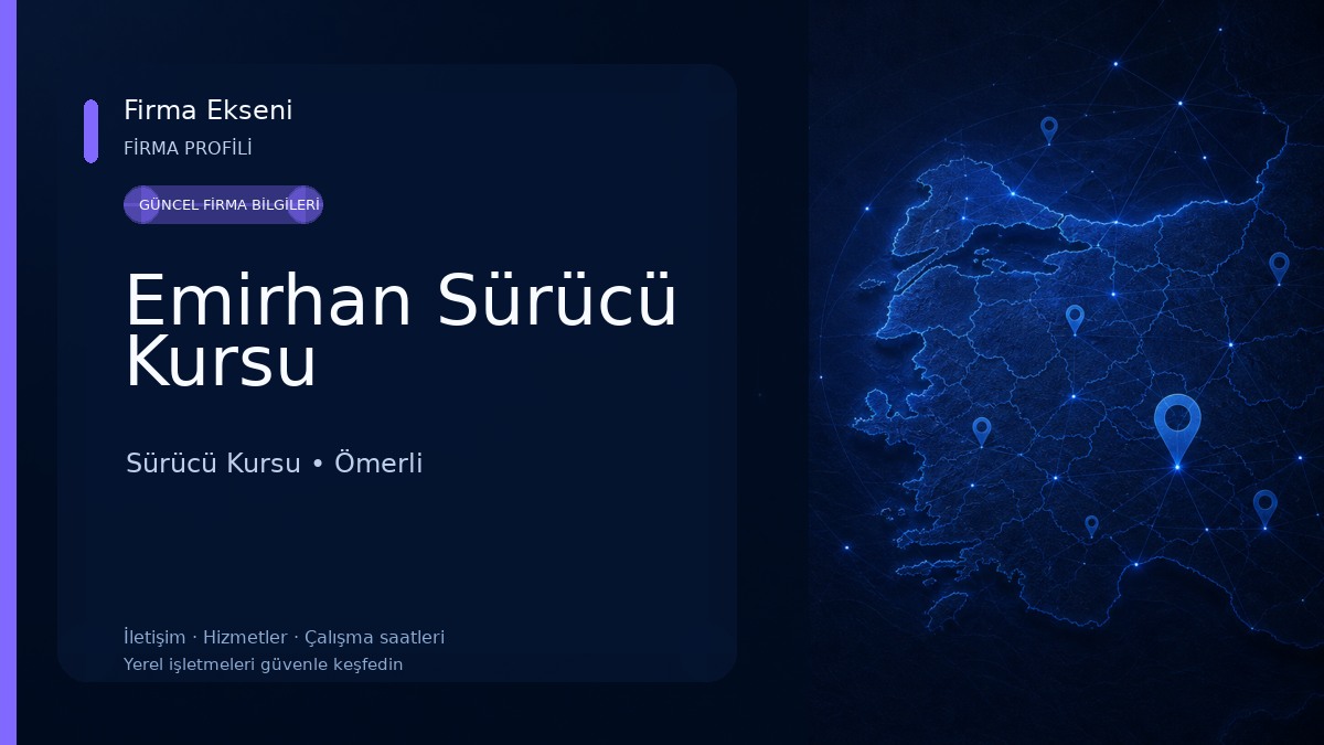 Emirhan Sürücü Kursu Sürücü Kursu