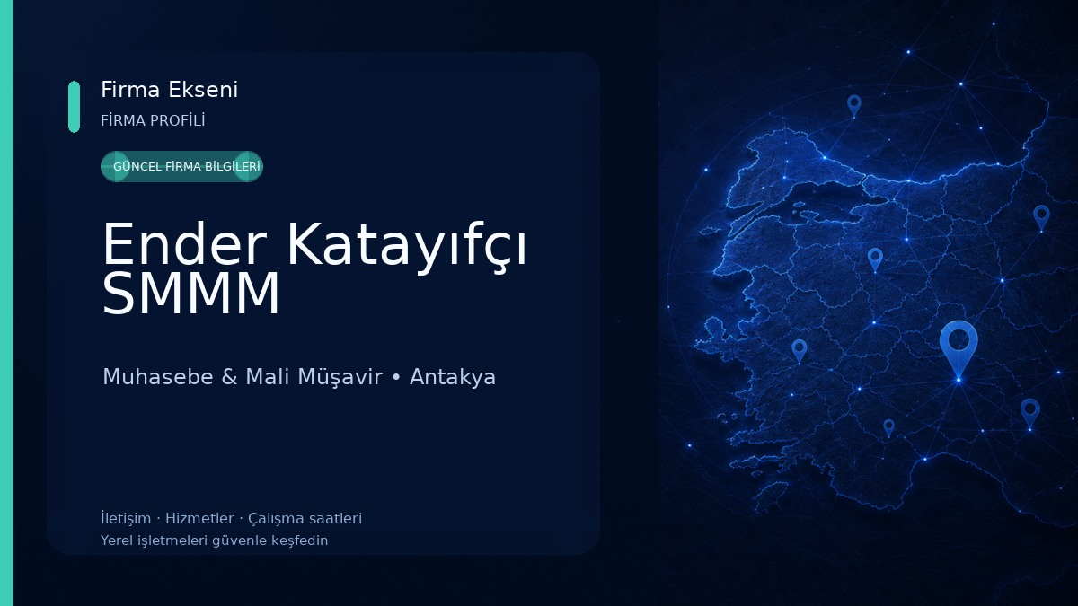 Ender Katayıfçı SMMM
