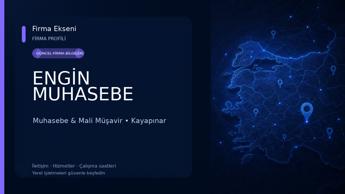ENGİN MUHASEBE 