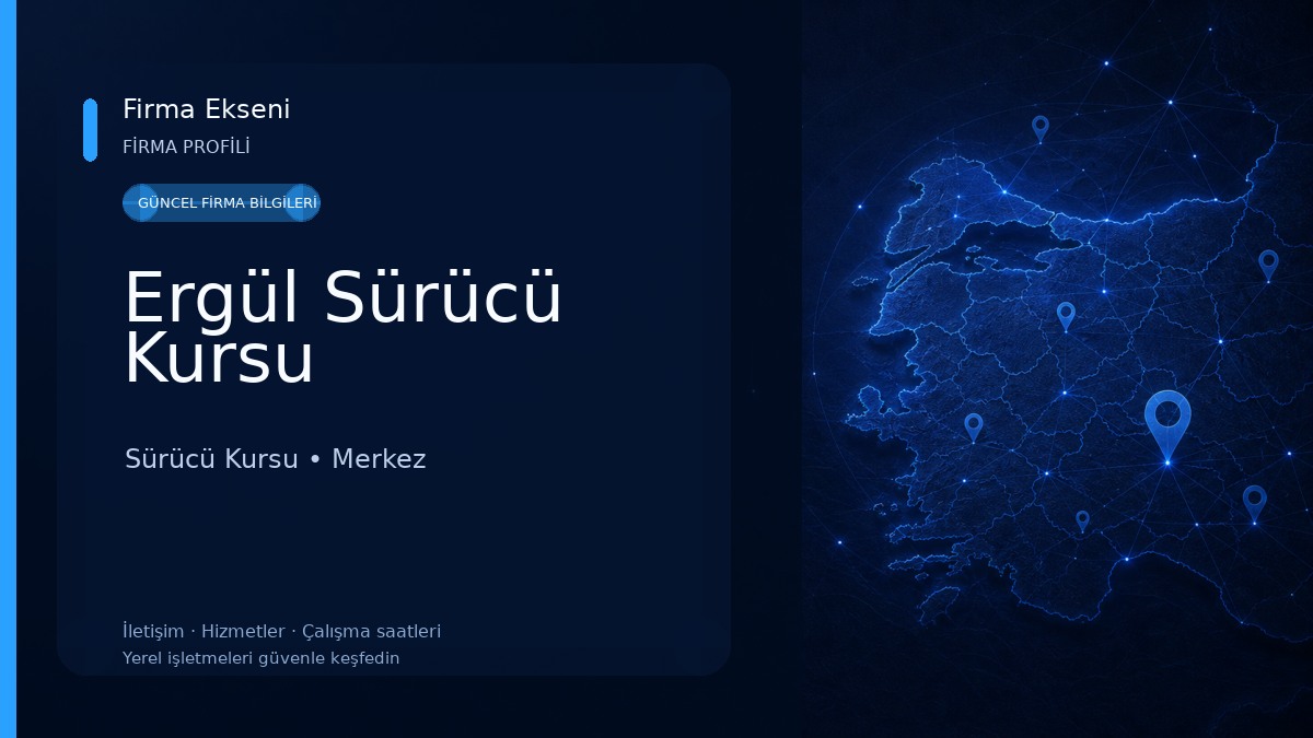 Ergül Sürücü Kursu Sürücü Kursu