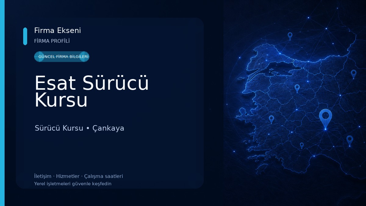 Esat Sürücü Kursu Sürücü Kursu