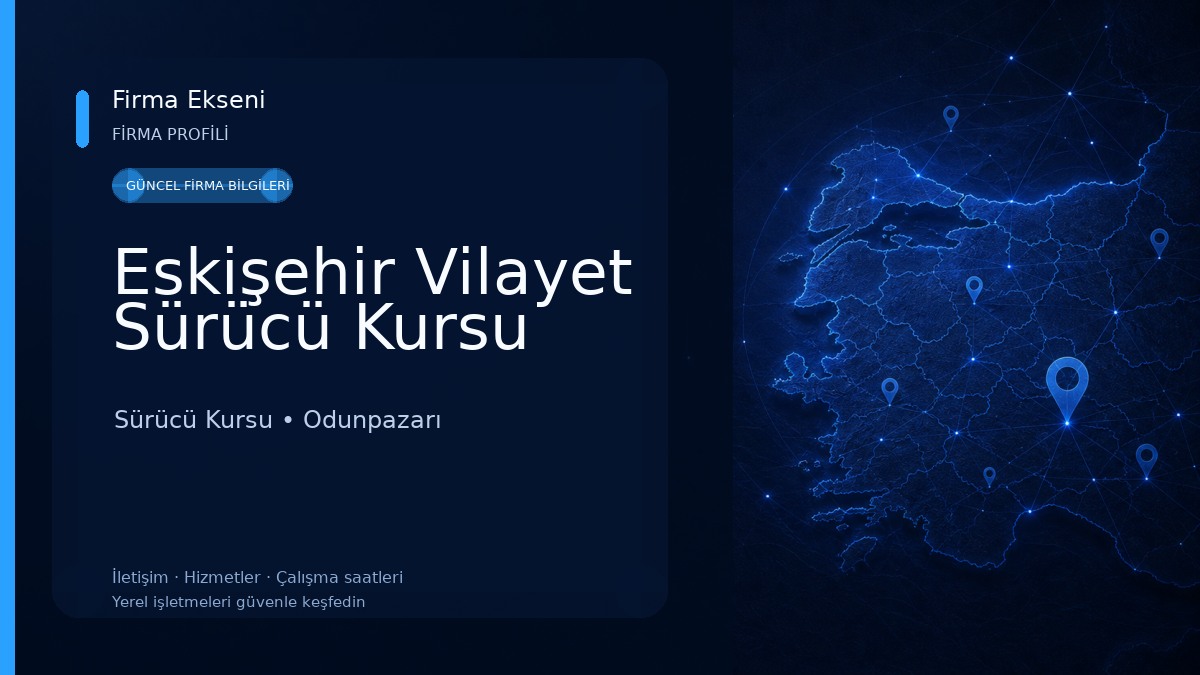 Eskişehir Vilayet Sürücü Kursu