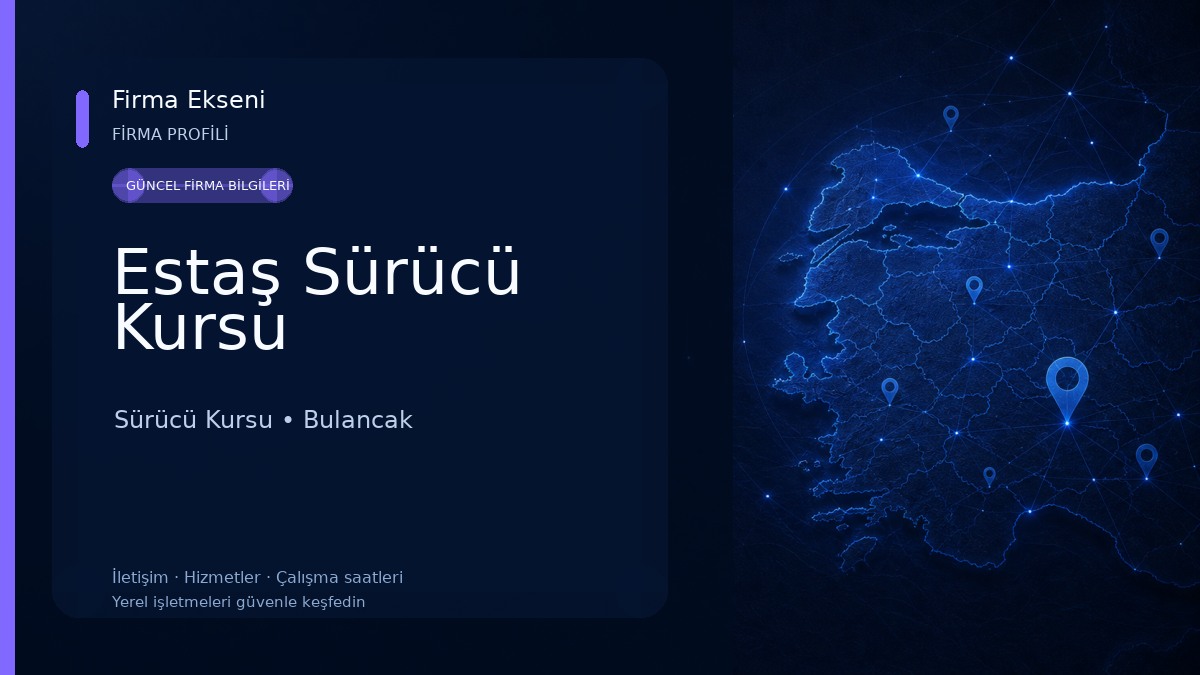 Estaş Sürücü Kursu Sürücü Kursu