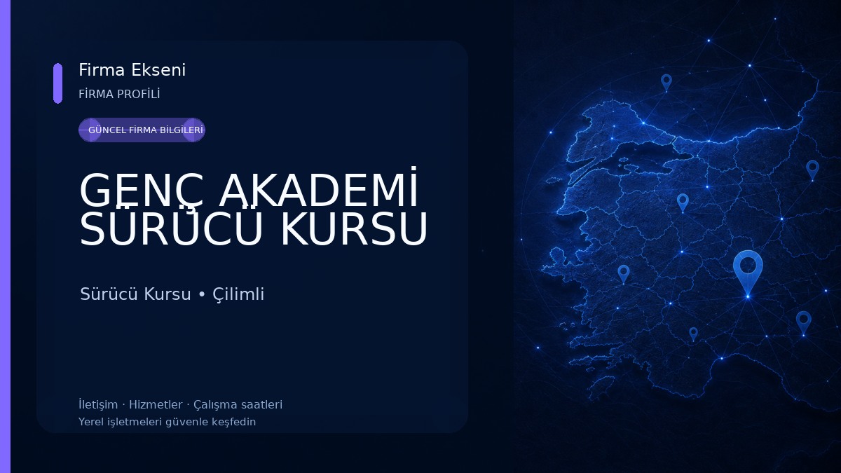 GENÇ AKADEMİ SÜRÜCÜ KURSU