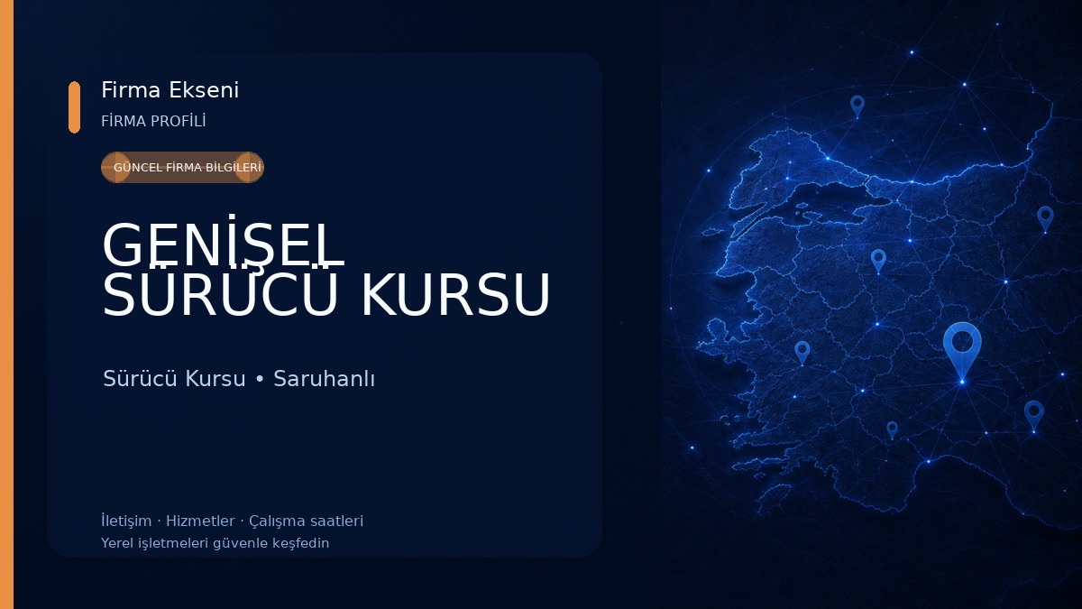 GENİŞEL SÜRÜCÜ KURSU Sürücü Kursu