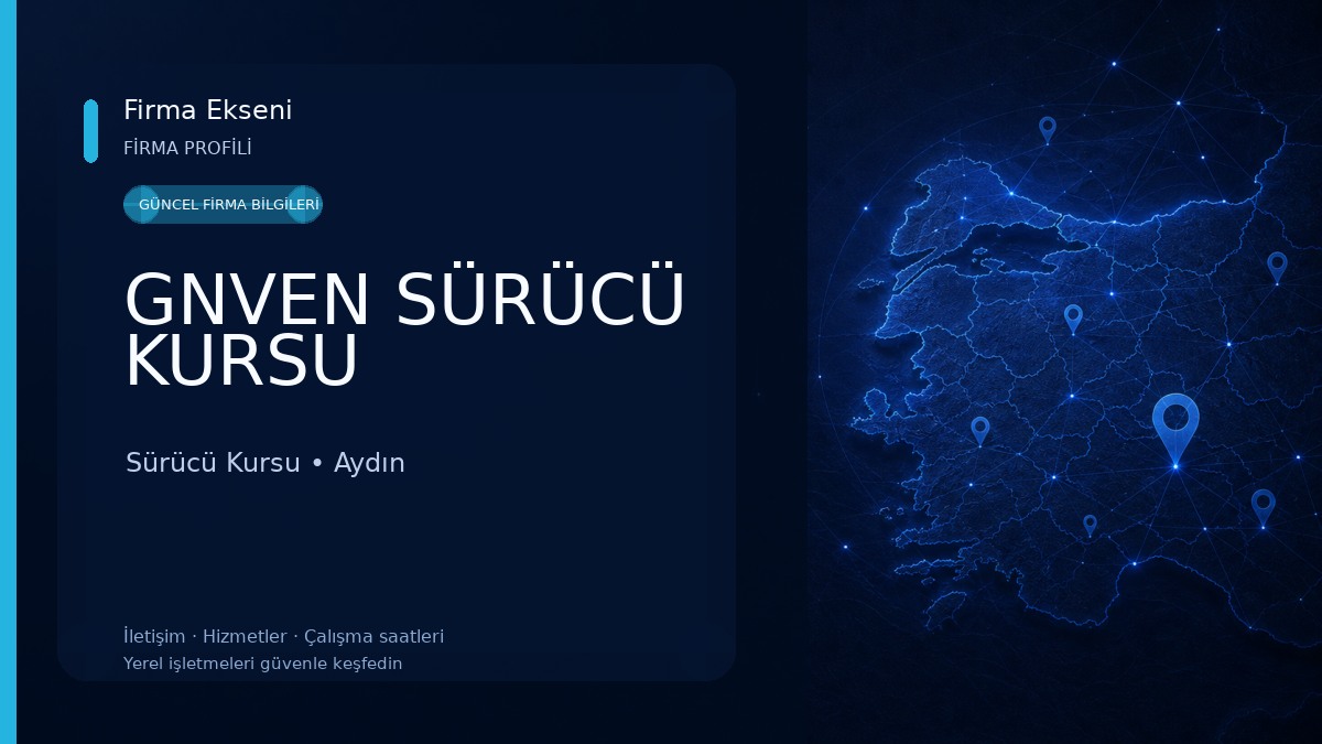 GNVEN SÜRÜCÜ KURSU Sürücü Kursu