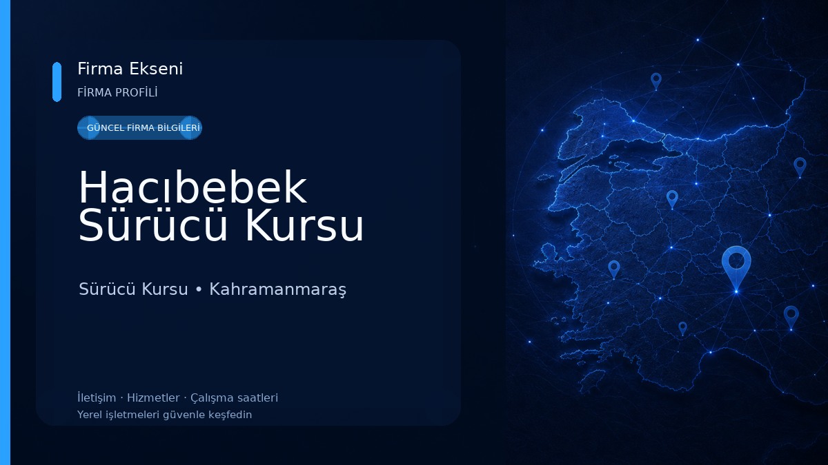 Hacıbebek Sürücü Kursu