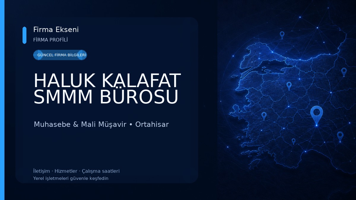 HALUK KALAFAT SMMM BÜROSU 