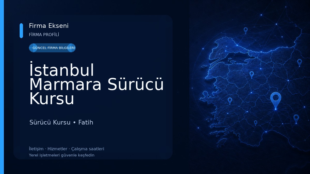 İstanbul Marmara Sürücü Kursu