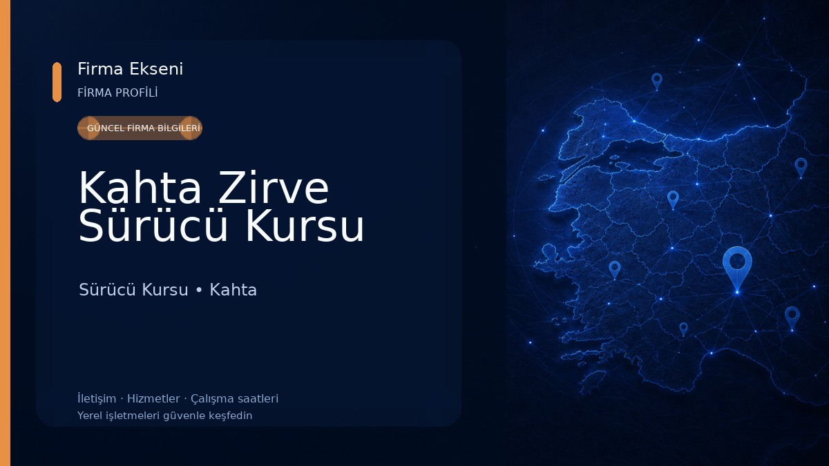 Kahta Zirve Sürücü Kursu