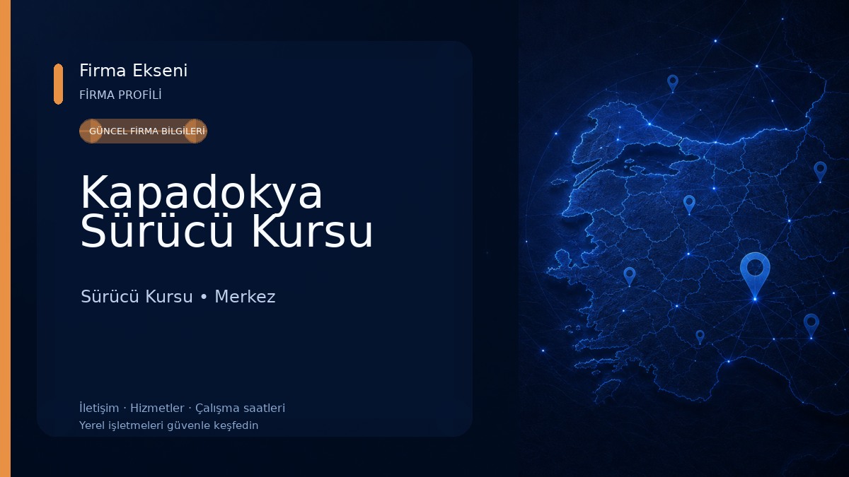Kapadokya Sürücü Kursu