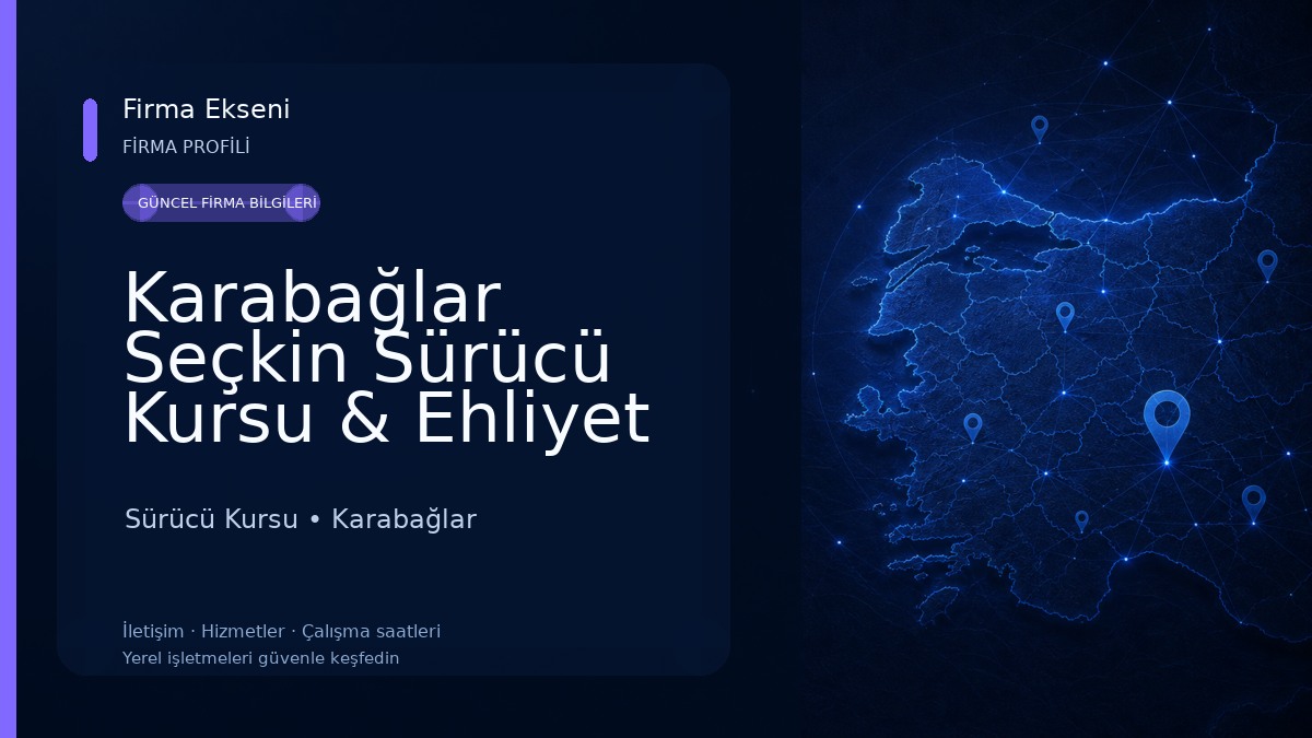 Karabağlar Seçkin Sürücü Kursu & Ehliyet Kursu & Özel direksiyon dersi & Bayan Öğretmen Direksiyon Dersi Sürücü Kursu