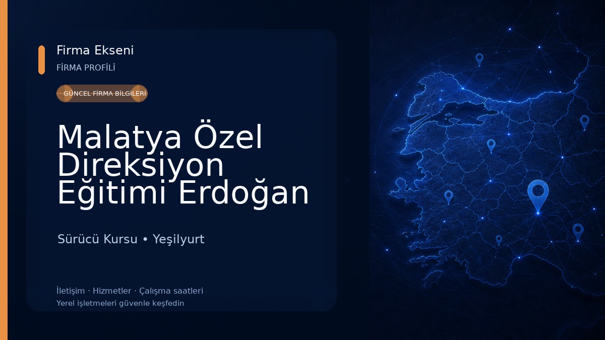 Malatya Özel Direksiyon Eğitimi Erdoğan HOCA