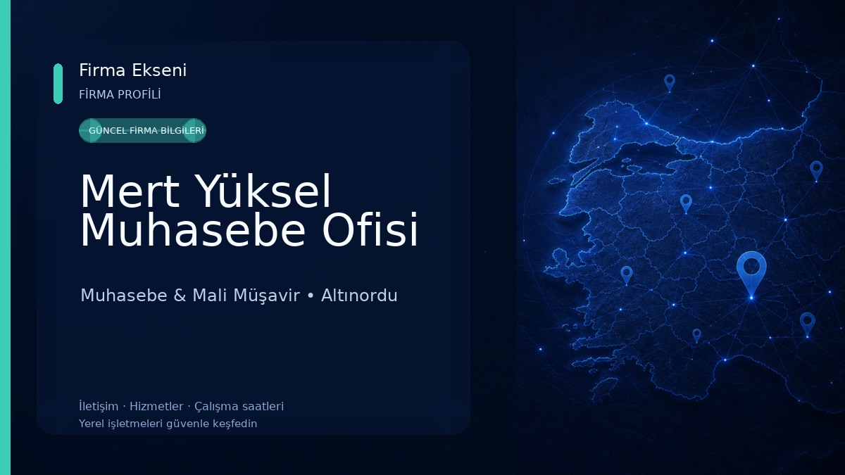 Mert Yüksel Muhasebe Ofisi 