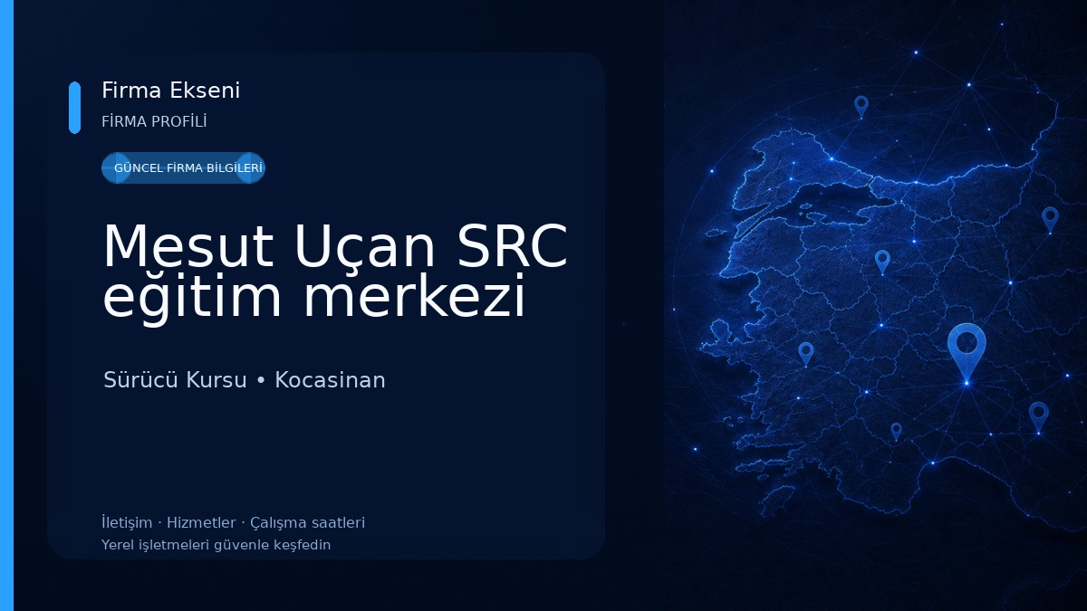 Mesut Uçan SRC eğitim merkezi Sürücü Kursu