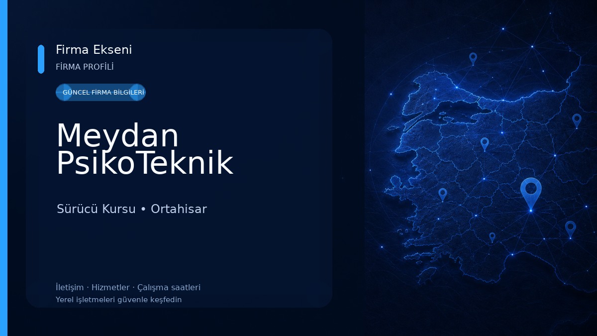 Meydan PsikoTeknik Sürücü Kursu
