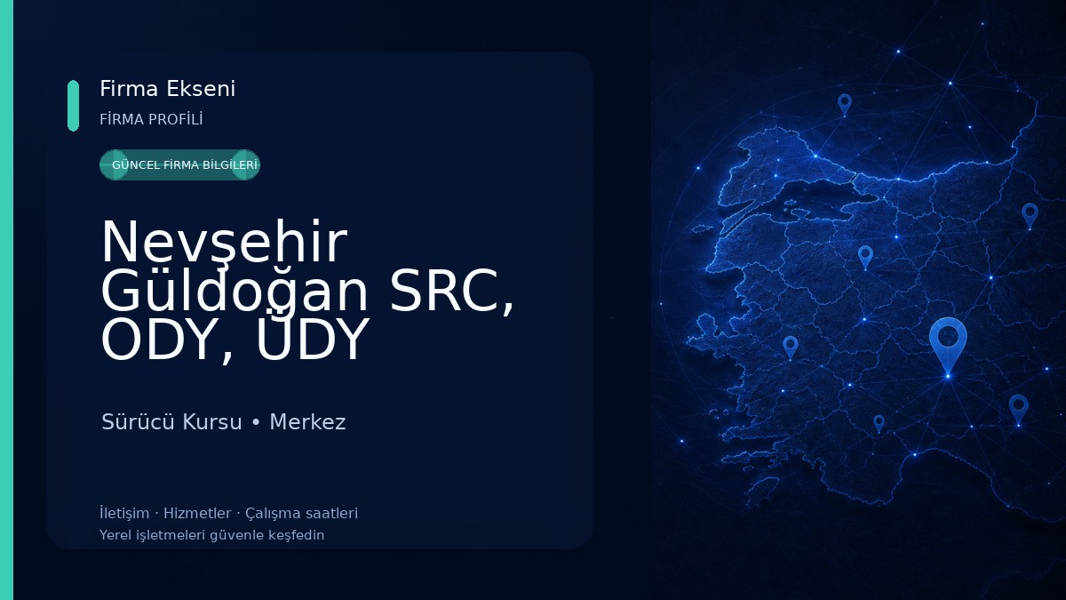 Nevşehir Güldoğan SRC, ODY, ÜDY KURSU 