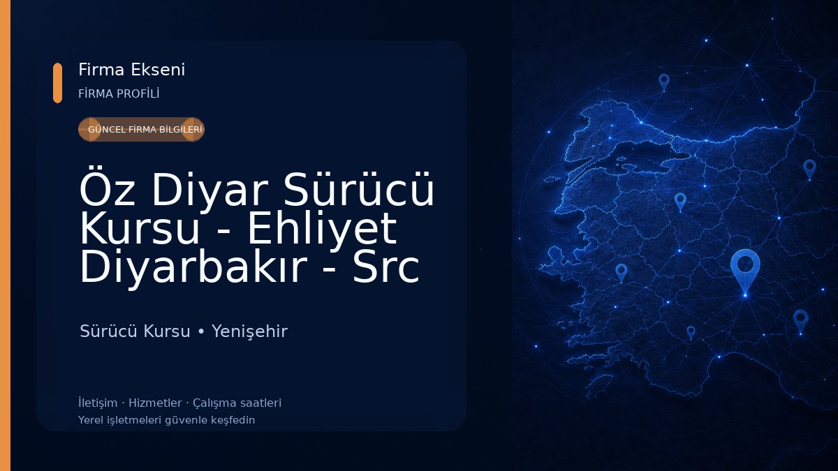 Öz Diyar Sürücü Kursu - Ehliyet Diyarbakır - Src - Psikoteknik Sürücü Kursu