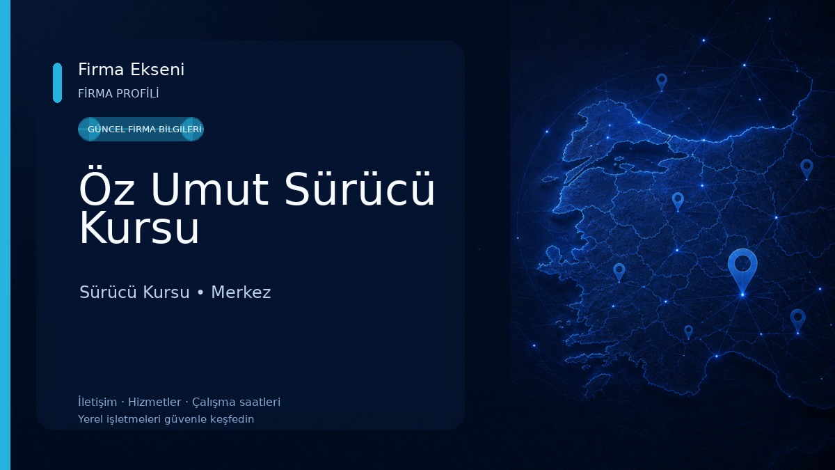 Öz Umut Sürücü Kursu