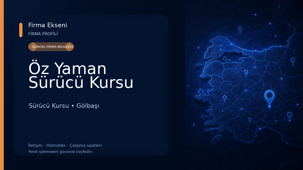 Öz Yaman Sürücü Kursu Sürücü Kursu