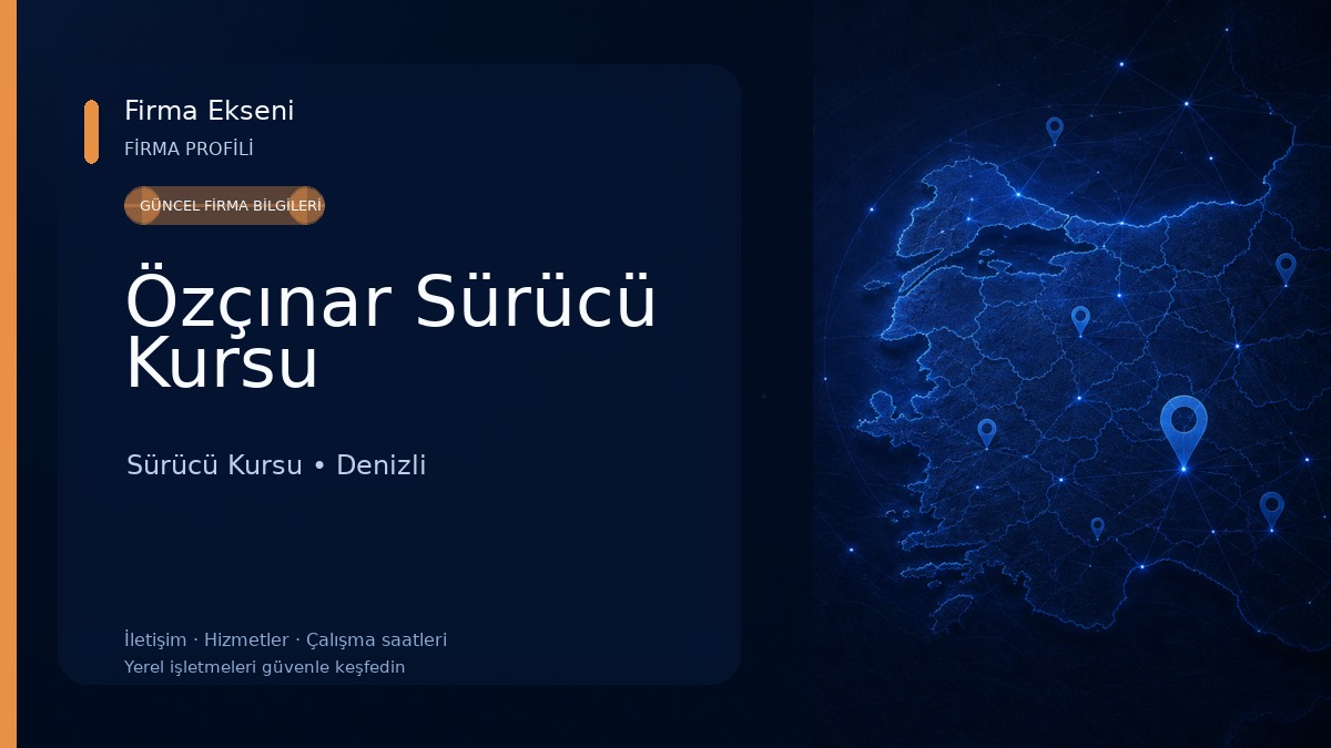 Özçınar Sürücü Kursu Sürücü Kursu