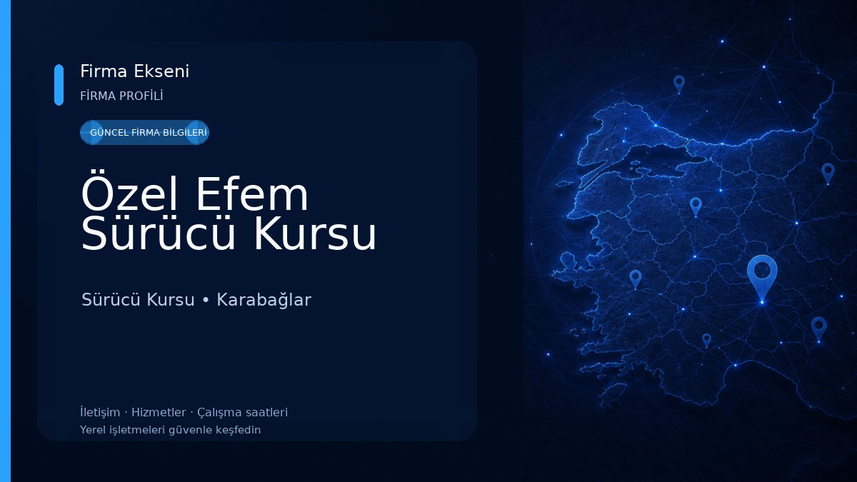 Özel Efem Sürücü Kursu Sürücü Kursu