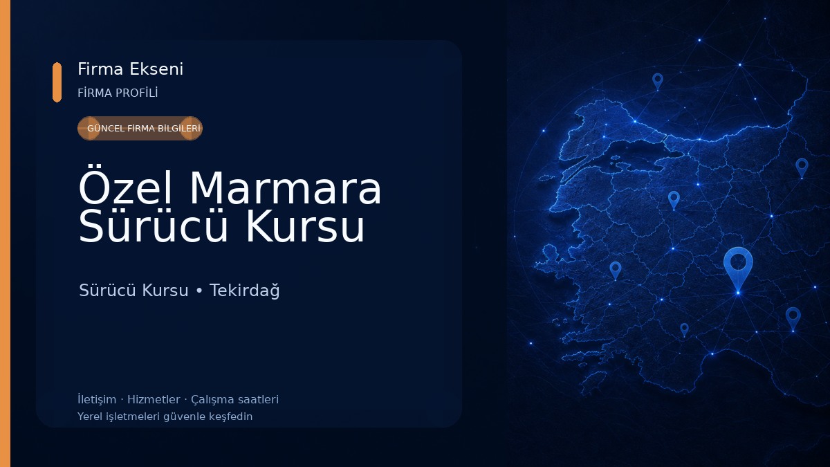 Özel Marmara Sürücü Kursu 