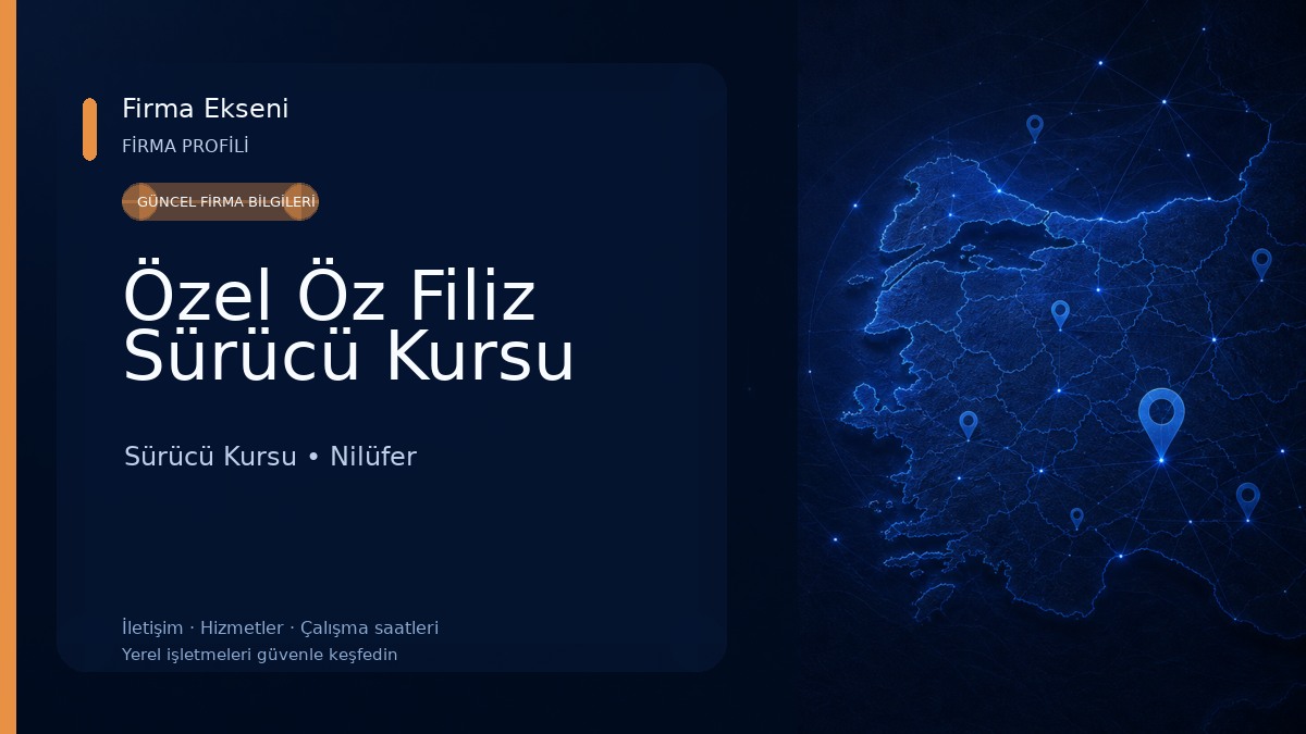 Özel Öz Filiz Sürücü Kursu Sürücü Kursu