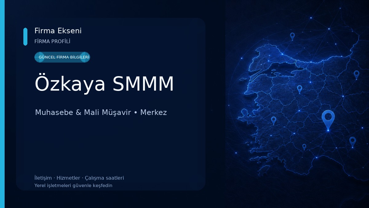 Özkaya SMMM 