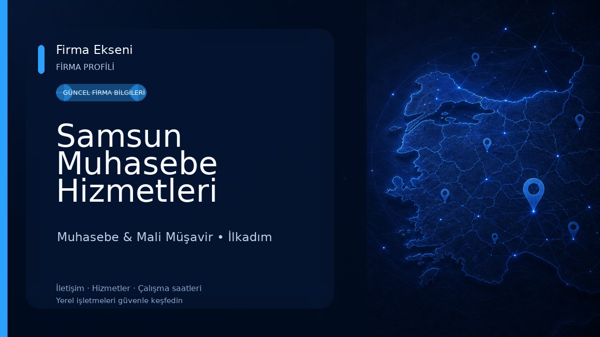 Samsun Muhasebe Hizmetleri 