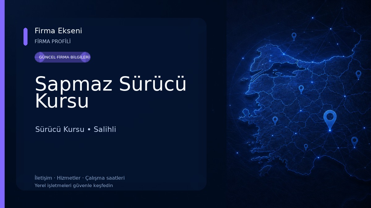 Sapmaz Sürücü Kursu 