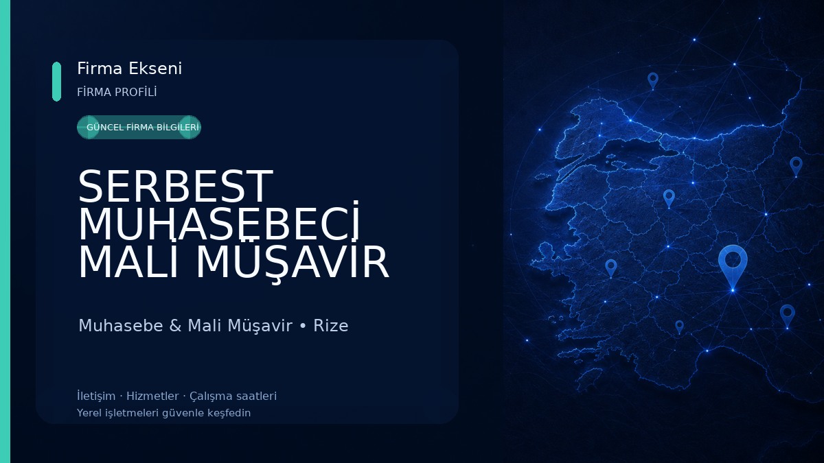 SERBEST MUHASEBECİ MALİ MÜŞAVİR YASİN NARMAN Muhasebe & Mali Müşavir