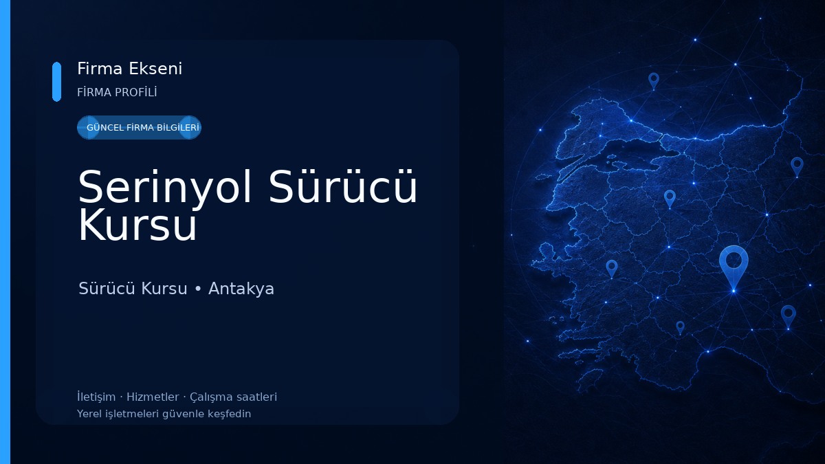 Serinyol Sürücü Kursu Sürücü Kursu